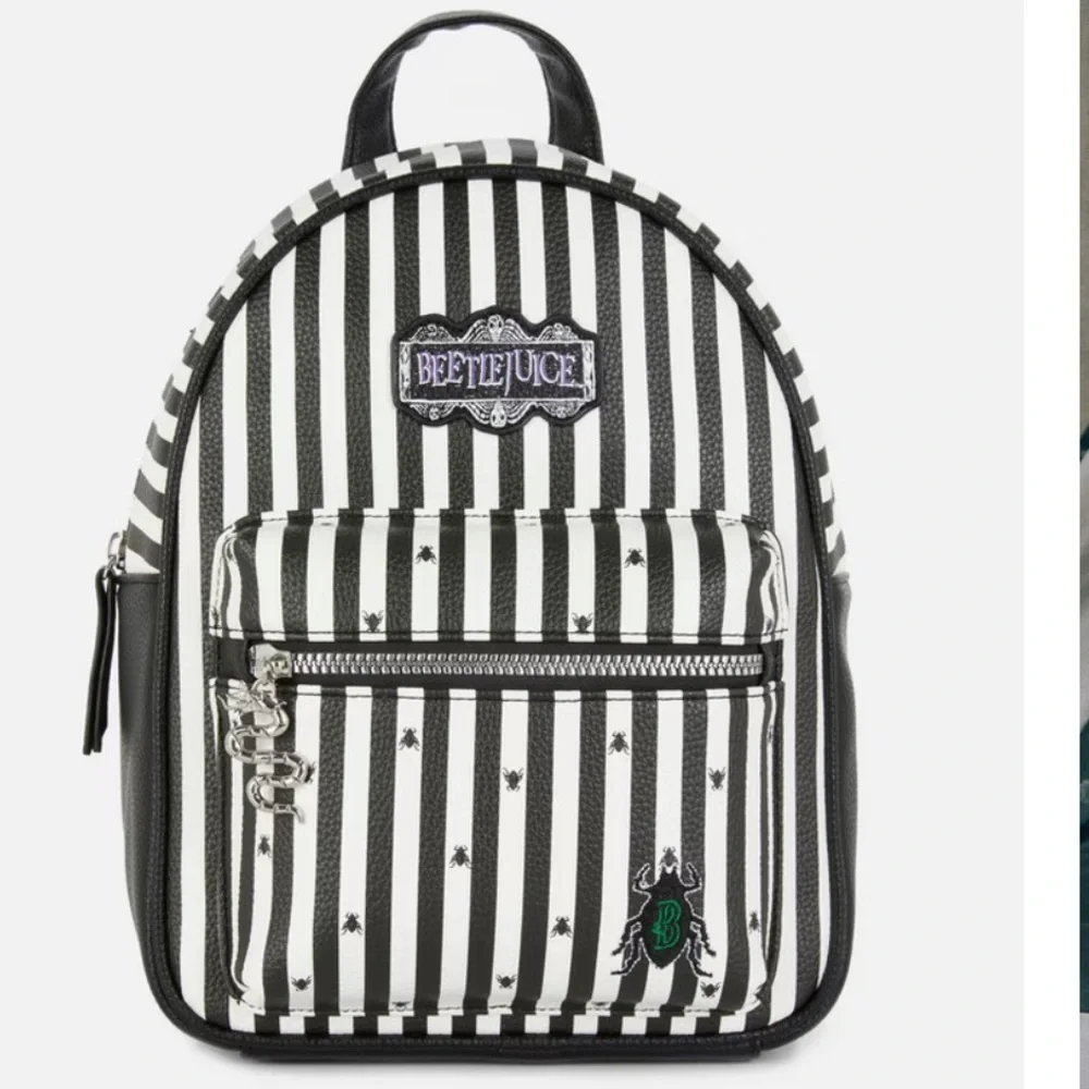 Beetle juice backpack purse